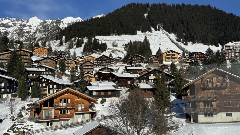 Mürren in Jungfrau Region.